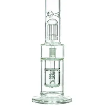 Photo of "Fritted Inset Barrel" Perc Bong