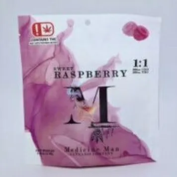 Photo of 1:1 Medicine Man Gummies - Sour Raspberry