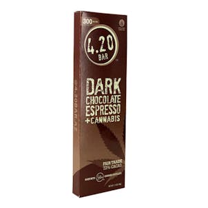Product image for Dark Chocolate Espresso Bar 300mg