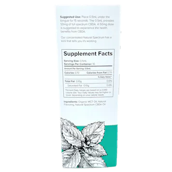 Photo of Mint CBDA Tincture - 500mg