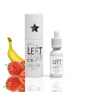 Photo of Left Coast Tincture 500MG Strawberry Banana