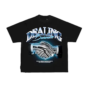 Photo of HUSTLE4BANDZ 'DEALING BUSINESS' TEE