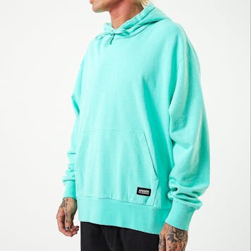 Photo of Afends Mens All Day - THC Essential - Hemp Hoodie - Mint