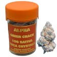Product image for Alpha GREEN CRACK SATIVA THC Delta-9 Hybrid Flower THC-P Infused 10g