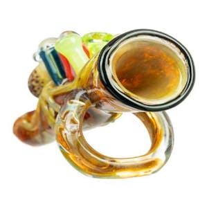 Photo of "Octopus Chillum" w/ Pendant Loop