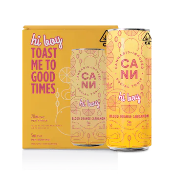 Photo of Blood Orange Cardamom Hi Boy - Cann Social Tonic (4pk)