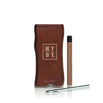 Photo of PLAYBOY by RYOT® Wooden Magnetic Dugout with Matching One Hitter