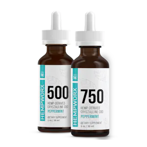 Photo of HempWorx Full Spectrum CBD Hemp Oil 750 Zero THC
