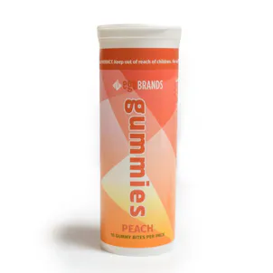 Photo of Gummies - Peach - 100mg