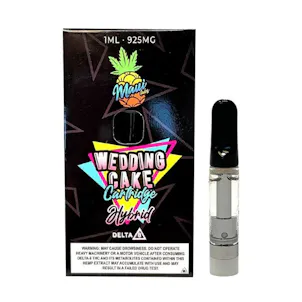Photo of Maui Labs Wedding Cake Delta 8 510 Cartridge