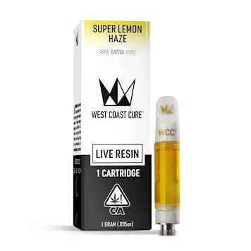 Photo of Super Lemon Haze Live Resin Cartridge