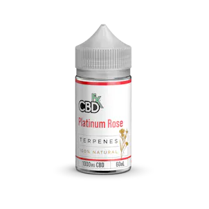 Photo of Platinum Rose CBD Terpene Vape Liquid (500–1000mg)