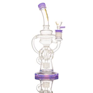 Photo of 11" Fab Sphere Recycler Matrix Perc Water Pipe