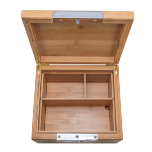 Photo of Hakuna Supply Legacy Series Fingerprint Box - Bamboo