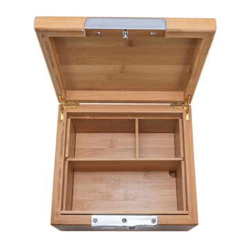 Photo of Hakuna Supply Legacy Series Fingerprint Box - Bamboo