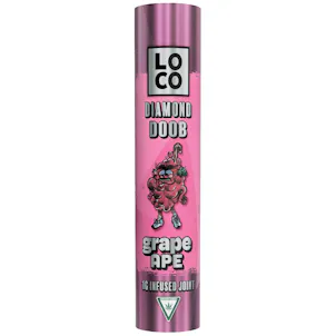 Photo of LOCO Diamond Doob - Grape Ape 1G infused pre-roll