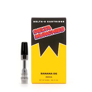 Photo of Banana OG 1000mg Delta 8 Vape Cartridge
