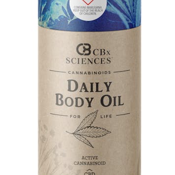 Product image for CBx Sciences Daily Body Oil