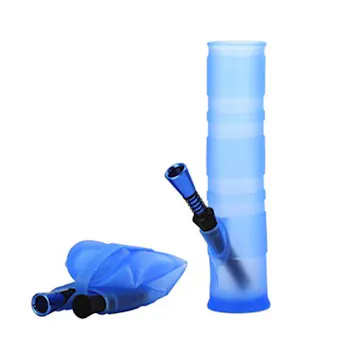 Photo of 8" Foldable Silicone Water Pipe | Rull-uh-Bowl