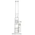 Product image for 19" Inset to Tree Perc Straight Tube Bong with Splashguard