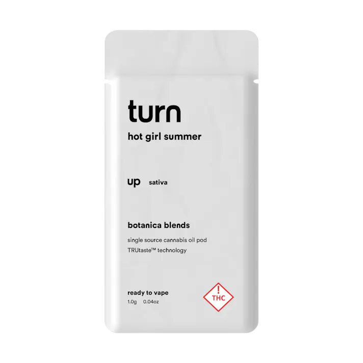 turn: FL 1.0g pod | hot girl summer | botanica blends | up | | Leafly