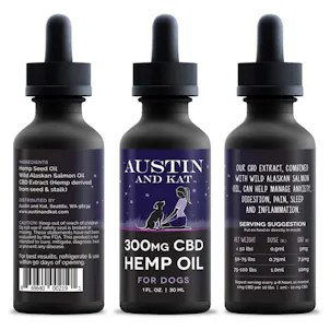 Photo of Austin and Kat - 300mg CBD Hemp Oil for Dogs