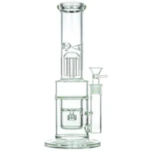 Photo of 15" Fritted Inset Barrel Perc Bong