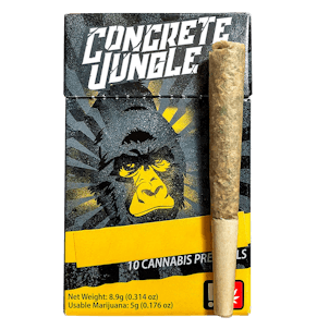 Photo of Concrete Jungle .5g Pre-Roll 10 Packs - BLACK RASPBERRY (Indica) 20.71%