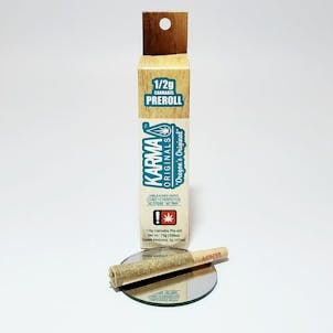 Photo of Purple Apricot - 0.5g Plain Preroll