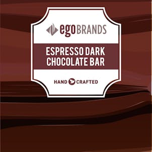 Product image for Espresso Dark Chocolate Bar - 100mg