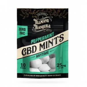 Photo of 25mg Broad Spectrum CBD Mints - Peppermint flavor