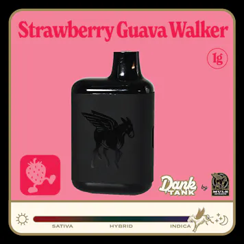Photo of 1g Dank Tank Pure Live Resin Strawberry Guava Walker 92.3% (Indica)