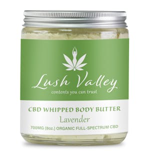 Photo of Lush Valley CBD Lavender Body Butter 700 mg 8 oz.