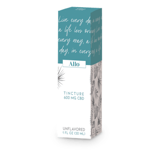 Product image for Allo CBD Tincture - 600mg CBD - Unflavored