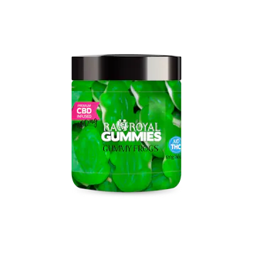 Photo of R.A. Royal Gummies: CBD Green Frog Gummy Jar (600 MG)