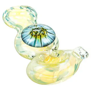 Photo of "Fumed Mini Spoon Pipe with Mushroom" Milli