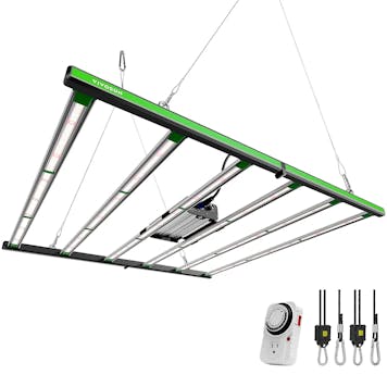 Photo of VIVOSUN VSF6450 Foldable LED Grow Light w/Samsung & OSRAM Diodes and 6 Dimming Options
