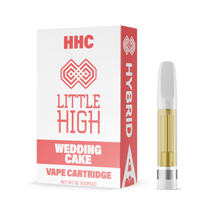 Photo of Little High - HHC Hybrid - Wedding Cake - 1 Gram Cart