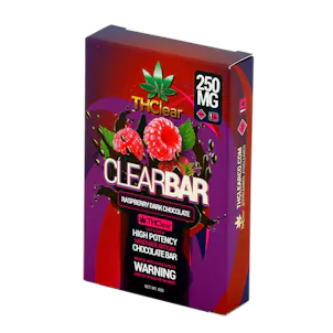Photo of CLEAR BAR - RASPBERRY DARK CHOCOLATE 250 MG