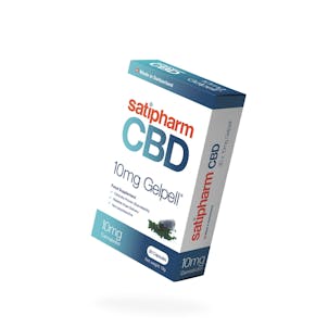 Photo of Satipharm CBD 10mg Gelpell® Capsules