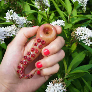 Photo of 3.5" Tentacle Themed Hand Pipe "The Kraken"