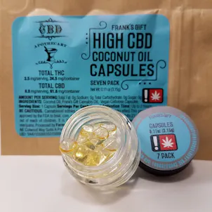 Photo of Frank's Gift CBD Capsules