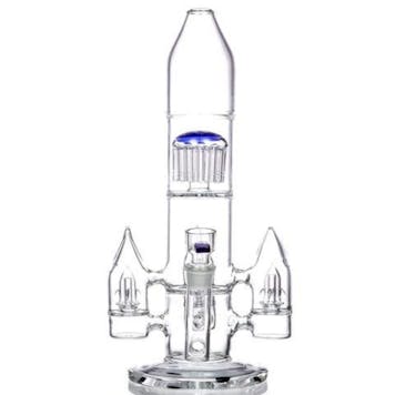 Photo of 16" Rocketship Recycler Water Pipe