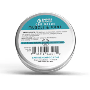 Photo of Muscle and Joint CBD Salve 2oz 800mg