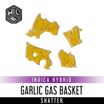 Photo of Garlic Gas Basket Shatter 1 Gram