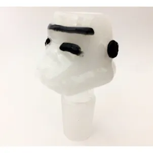Photo of Storm Trooper Look-A-Like Glass Bowl Piece
