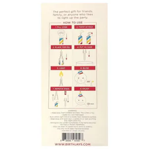 Photo of BirthJays Pre-Rolled Joint Birthday Candles (5-Pack)