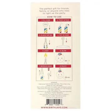 Photo of BirthJays Pre-Rolled Joint Birthday Candles (5-Pack)