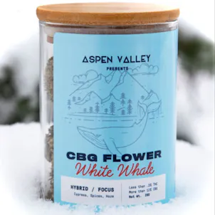 Photo of Aspen Valley CBG Hemp Flower - White Whale