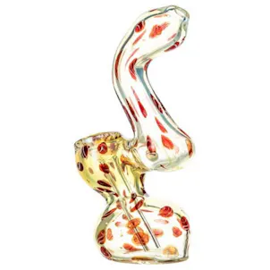 Photo of 5.5" Fumed Sherlock Bubbler w/ Spots